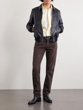Tom Ford Slim-Fit Cotton-Blend Corduroy Trousers