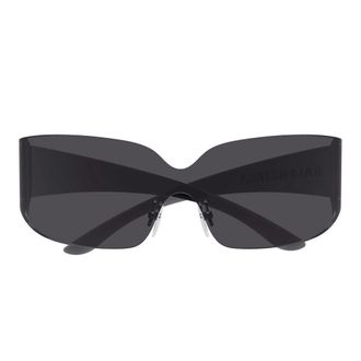 Balenciaga Sunglasses, unisex, Gray, Size: ONE SIZE Shield Sunglasses