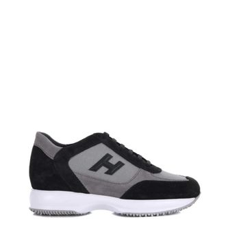 Hogan Interactive Sneakers - Heren - Sneakers - Zwart - 43 EU - Leer - Schoenen