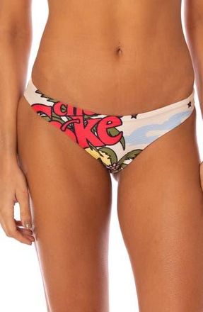 Maaji Flirt Reversible Bikini Bottoms in Open White at Nordstrom Rack, Size X-Small