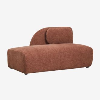 Sklum M&oacute;dulo Div&aacute;n Izquierdo Para Sof&aacute; Modular En Chenilla Coquette Sklum