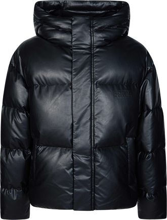 Maison Margiela Hooded Concealed Closure Down Jacket