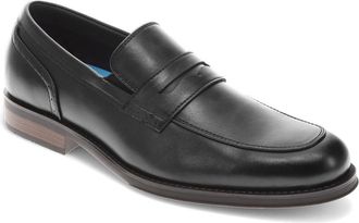 Dockers Mens Emerson Penny Synthetic Leather Dress Loafer Slip On Shoe