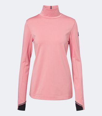 Moncler Top de esqu&iacute; con logo