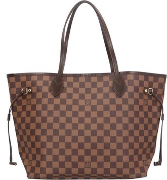 Louis Vuitton Brown Damier Canvas Tote Bag (Pre-Owned)