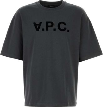 A.P.C. Graphite Grey Oversize T-shirt