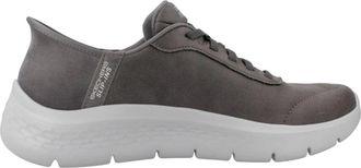 Skechers GO Walk Flex - Mali - Dames - Sneakers - Grijs - 36 EU - Leer - Schoenen