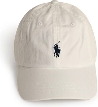 Polo Ralph Lauren witte katoenen pet