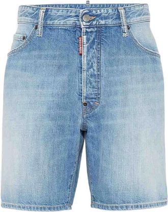 Dsquared2 Shorts denim in cotone - Nero