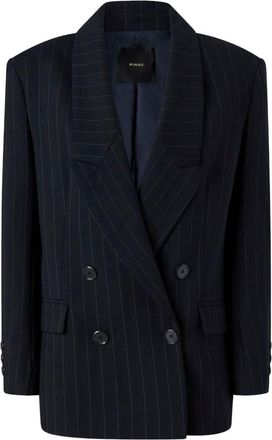 Pinko Jackets Blu Bianco