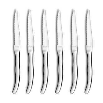 Amefa Estuche de 6 cuchillos carne Acero