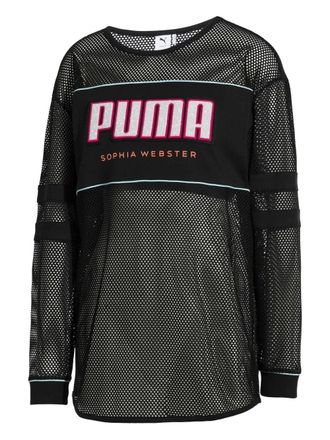 Puma Top a maniche lunghe - Nero