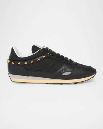 Valentino Garavani Men & apos;s Stud Up Low-Top Sneakers