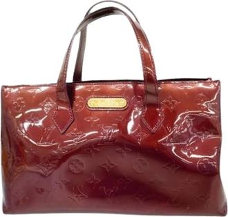 Louis Vuitton Pre-owned Handbags, female, Red, Size: ONE SIZE Pre-owned Wilshire PM Handbag