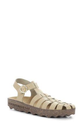 FLY London Calix Slingback Fisherman Sandal in Beige at Nordstrom Rack, Size 10-10.5Us / 41Eu