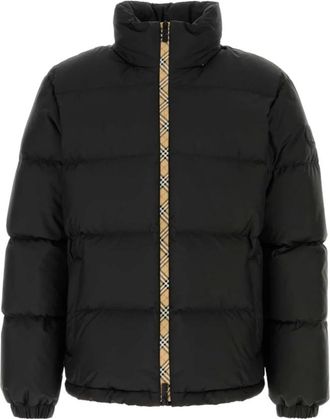 Burberry Down Jassen - Heren - Gewatteerde jassen - Zwart - M - Jassen