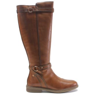 Pikolinos Aldaya W8J-9562 Leather Womens Zip Up Boots - Brandy - Size:UK 5-5.5