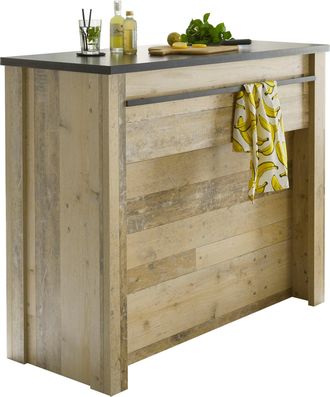 HOME AFFAIRE Unterschrank »Sherwood« mit Handtuchhalter aus Metall, Höhe 106 cm