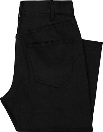 Celine Womens Black Cotton Skinny Jeans Clothing