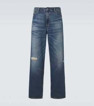 Our Legacy Jeans anchos Vast Cut con efecto desgastado