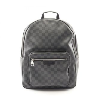 Louis Vuitton Black Damier Graphite Damier Graphite Backpack (Pre-Owned)