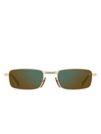 Eyewear by David Beckham Origami folding sunglasses - men - Metal (Other) - One Size - Gold