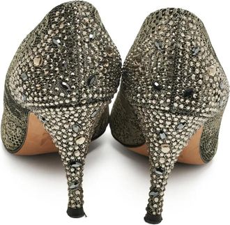 Gina Pumps con dettaglio in pizzo - Nero