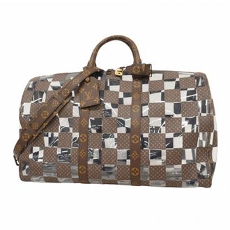 Louis Vuitton Brown Clear Boston Bag (Pre-Owned)