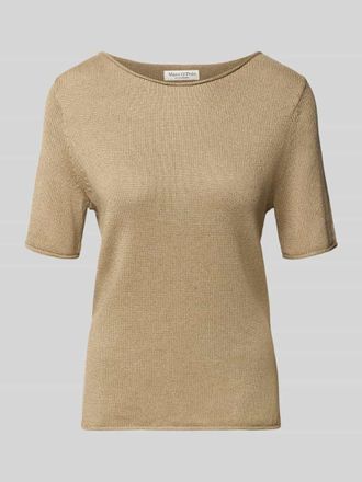Marc O'Polo Regular Fit Pullover aus Baumwoll-Leinen-Mix in Beige, Gr&ouml;&szlig;e XXL