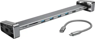Hama Estaci&oacute;n De Acoplamiento Hama 00200103 Usb C Con 9 Puertos