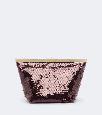 Jimmy Choo London Ganache Small sequined clutch