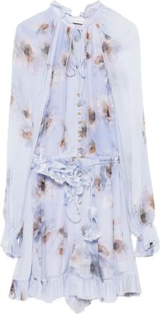 Zimmermann Tuta corta a fiori - Viola