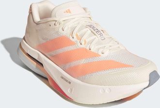 adidas Laufschuh ADIDAS PERFORMANCE ADIZERO BOSTON 13, Damen, Gr. 38,5, sanftes wei&szlig;, beam orange, acid orange, Textil, Schuhe Laufschuh
