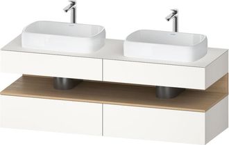 Duravit Duravit Qatego Consola Mueble Bajo Lavabo, 2 Extensiones, 2