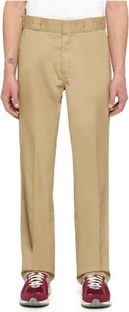 Dickies Heren, Broeken, Beige, Maat: W28 L30 Katoen