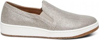Aetrex Womens Cameron Slip-On Flat In Taupe