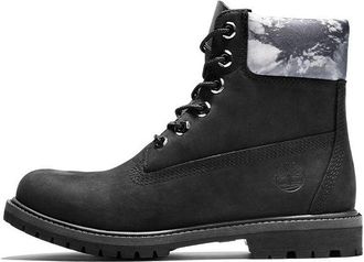 Timberland (WMNS) Timberland Premium 6-inch Waterproof Boot Cloudy Black Nubuck A2ESH001