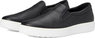 Ecco Soft 60 Slip-On Sneaker Mens Shoes Black : EU 47 (US Mens 13-13.5) M, Leather