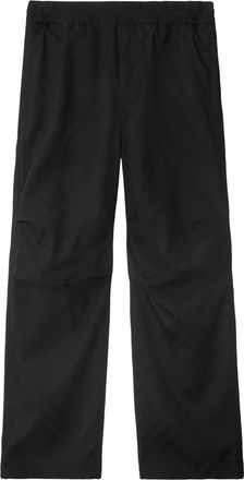 Burberry Pantaloni a quadri - Nero
