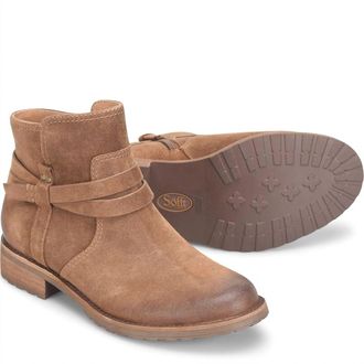 S&ouml;fft Womens Bridgett Bootie In Cognac