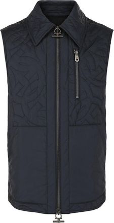 Ferragamo Gancini Monogram Quilted Vest