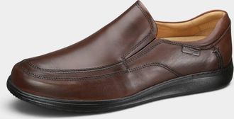 Samuel Hubbard Mens Olema Venetian Loafer In Antique Brown