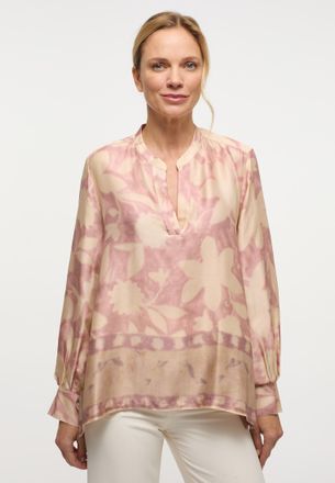 Eterna Shirtbluse ETERNA LOOSE FIT, Damen, Gr. 42, rosa (soft pink), 100% Viskose, Blusen Shirtbluse