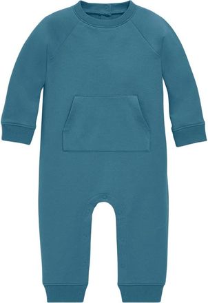 primary Baby Sweatshirt Romper in Slate Blue at Nordstrom, Size 12-18M