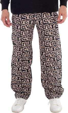 Arte Printed Abstract Cotton Pants