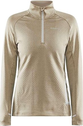 Craft Sportswear Womens Core Trim Thermal Midlayer Top - Small - Crock / Melange