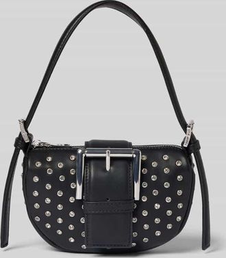 Steve Madden Handtasche mit Strasssteinbesatz Modell BAXIS in Black, Gr&ouml;&szlig;e 1