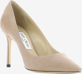 Jimmy Choo London Pumps aus Wildleder Romy 85