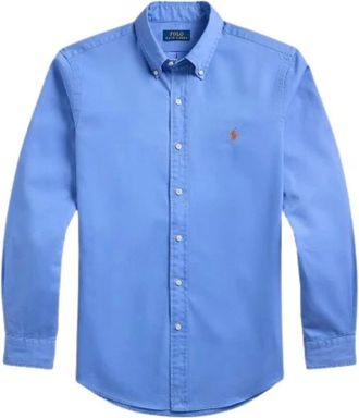 Ralph Lauren Overhemden, Heren, Blauw, 2Xl, Camicia Uomo Ralph Lauren