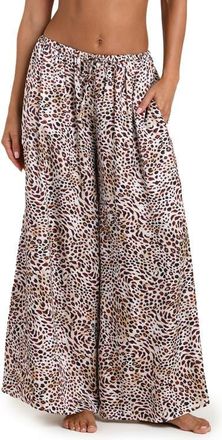 Sunshine 79 Paradise Heat Beach Cover-Up Pants in Multi at Nordstrom, Size X-Small